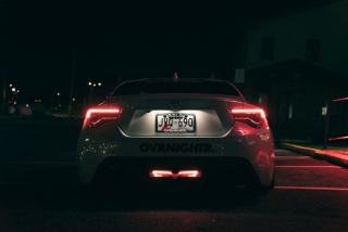 Éclairage plaque immatriculation : ampoule LED voiture